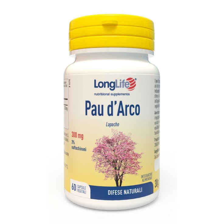 LONGLIFE PAU DARCO 300mg 60Cps