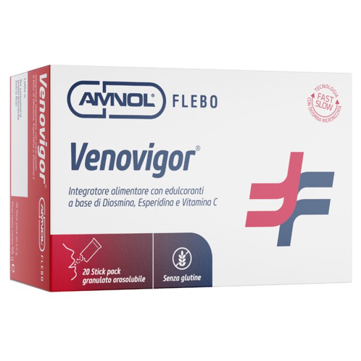 VENOVIGOR 20 STICK PACK GRANULATO OROSOLUBILE CON EDULCORANTE