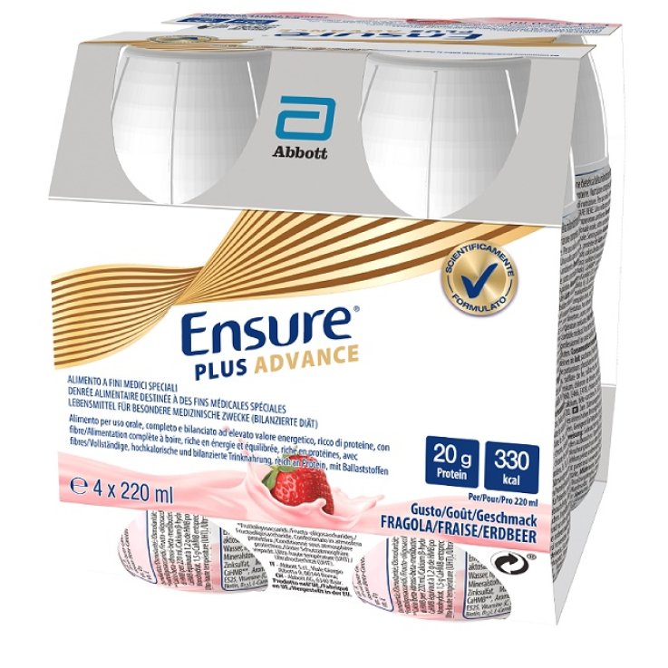 ENSURE Plus-Adv.Fragola4x220ml