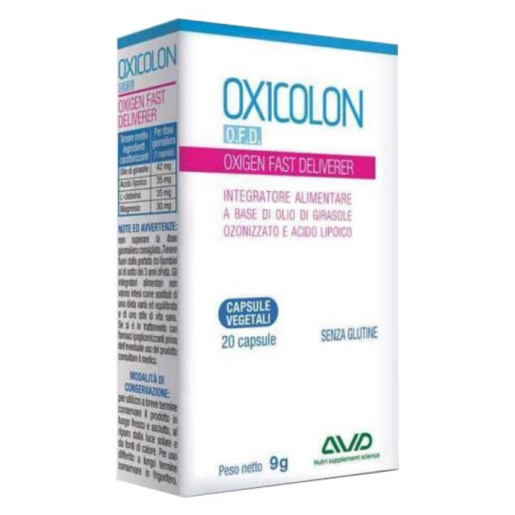 OXICOLON O F D 20 Cps A.V.D.