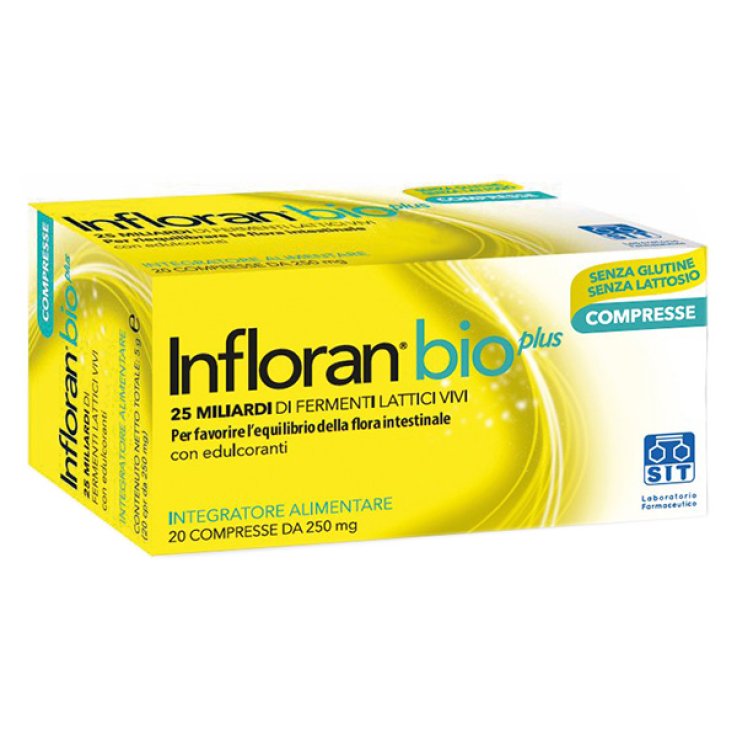 INFLORAN BIO PLUS 20 COMPRESSE CON EDULCORANTI