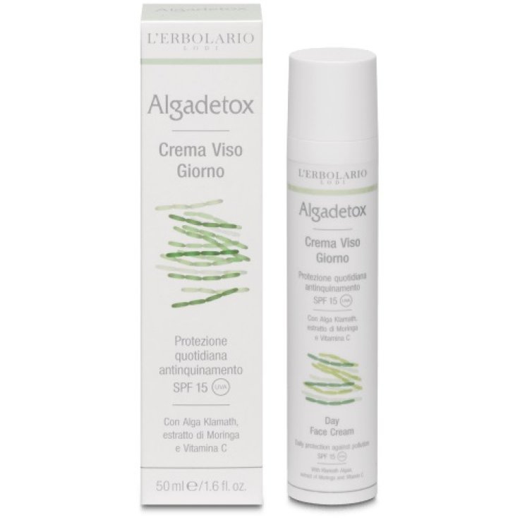 ALGADETOX CREMA VISO GIORNO PROTEZIONE QUOTIDIANA ANTINQUINAMENTO SPF15 50 ML