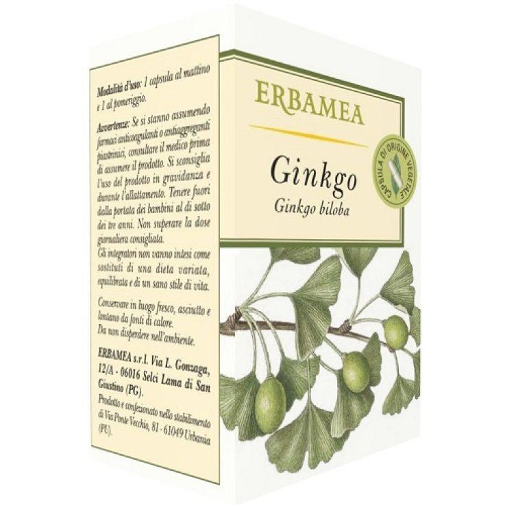 GINKGO 50CPS VEGETALI EBM GINKGO 50CPS VEGETALI EBM