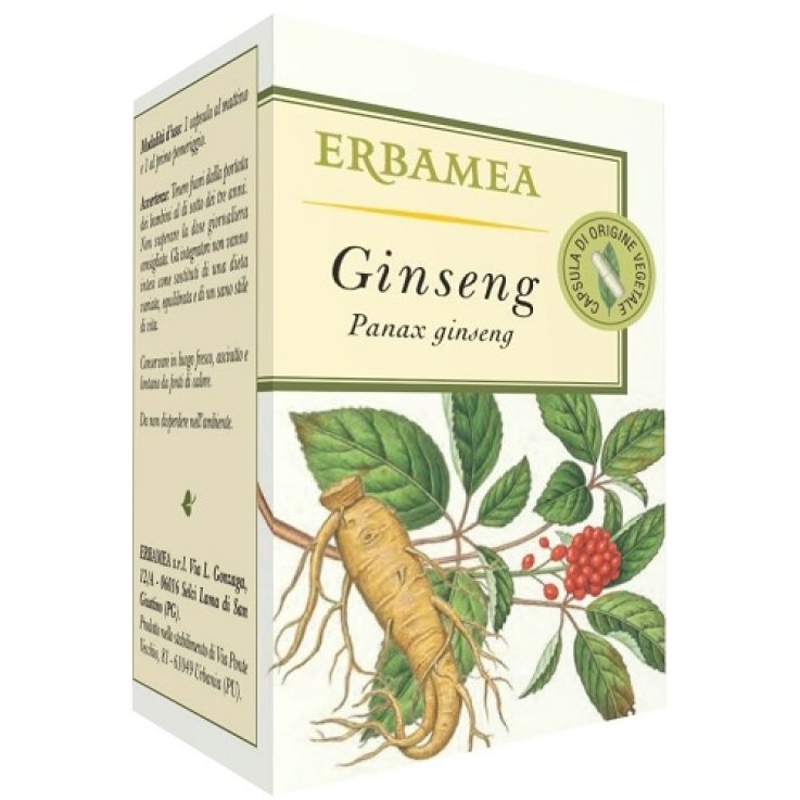 GINSENG 50 CAPSULE VEGETALI GINSENG 50 CAPSULE VEGETALI