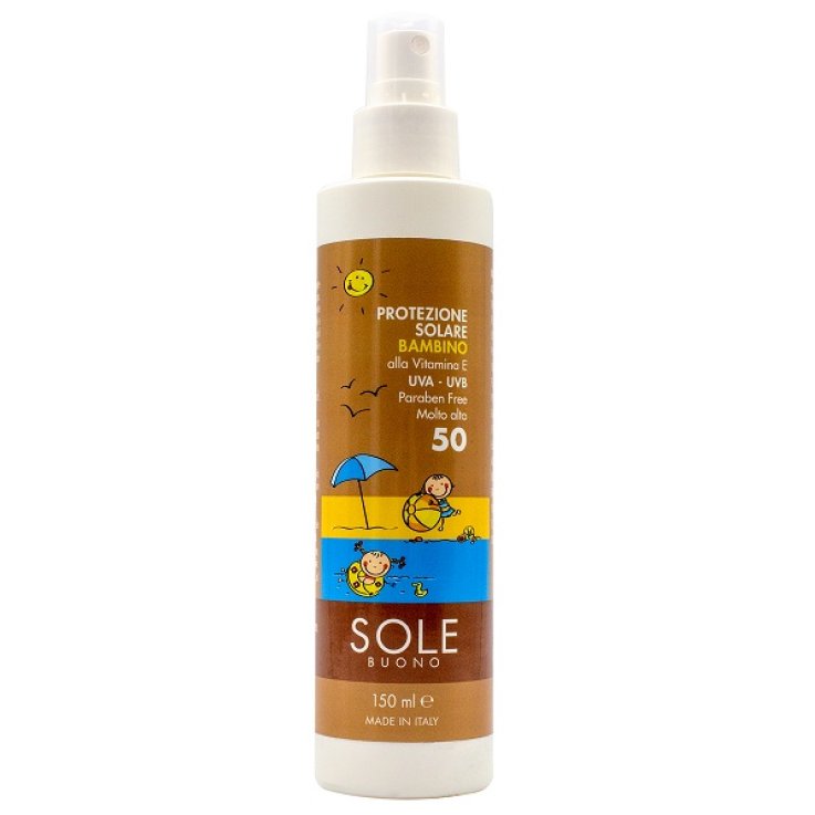 SOLE BUONO PROTEZIONE SOLARE MOLTO ALTA PER BAMBINO 150 ML