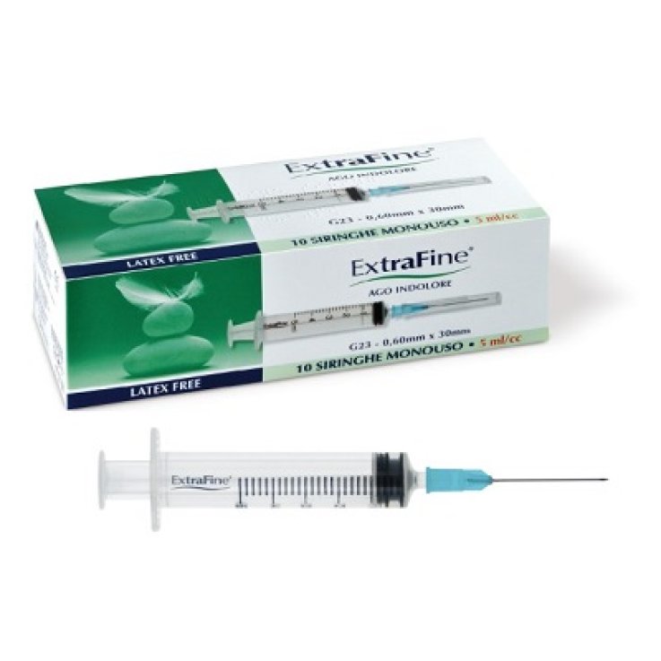 SIR. 5ml 23g 10pz EXTRAFINE SIR. 5ml 23g 10pz EXTRAFINE