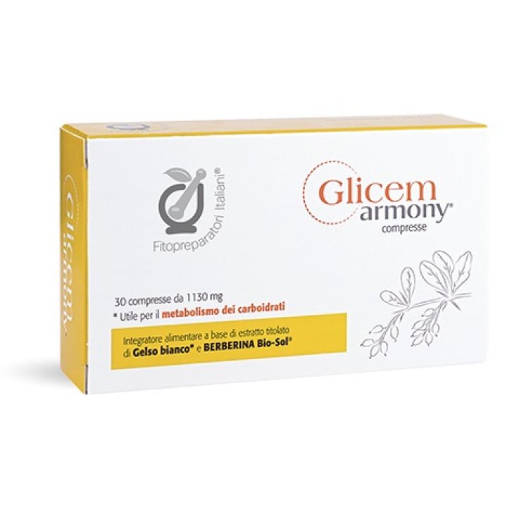 FITOPREPARATORI ITALIANI GLICEM ARMONY 30 COMPRESSE