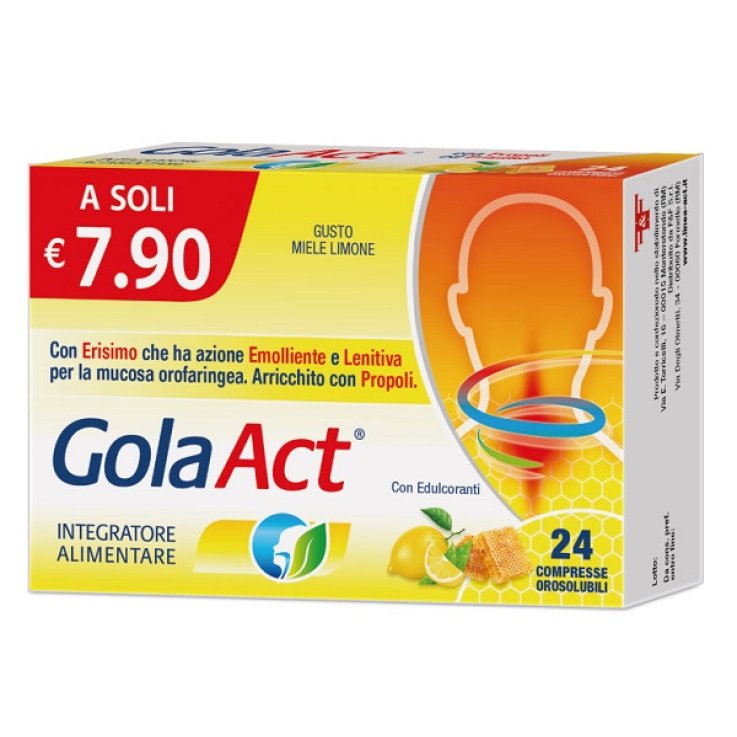 GOLA ACT Miele/Limone 24Cpr