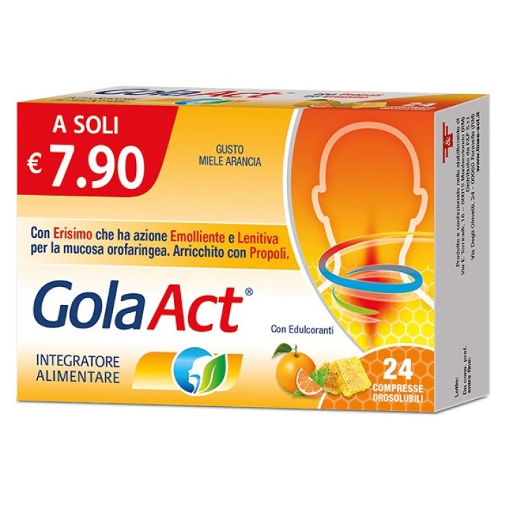 GOLA ACT Miele/Arancia 24Cpr