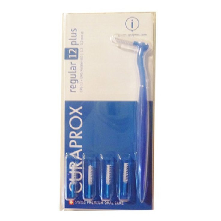 CURAPROX CPS REGULAR CPS 12 CON 5 SCOVOLINI + SUPPORTO