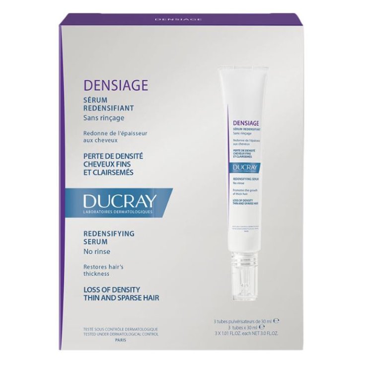 DENSIAGE SIERO SENZA RISCIACQUO RIDENSIFICANTE 3 X 30 ML DUCRAY