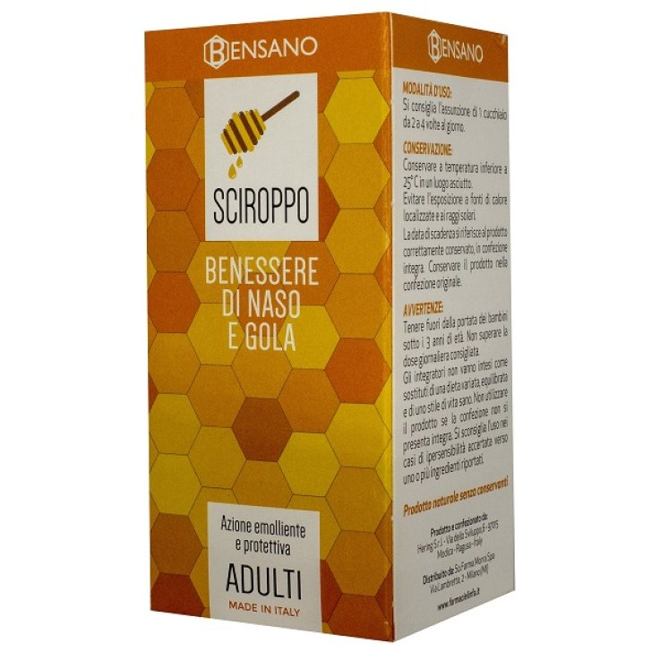 BENSANO SCIROPPO ADULTI 200 ML