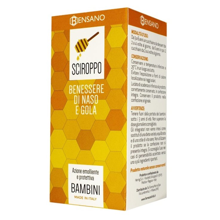 BENSANO SCIROPPO BAMBINI 200 ML