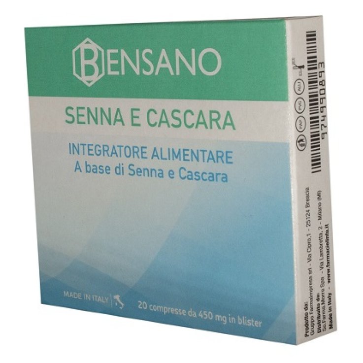 BENSANO SENNA E CASCARA 20 COMPRESSE