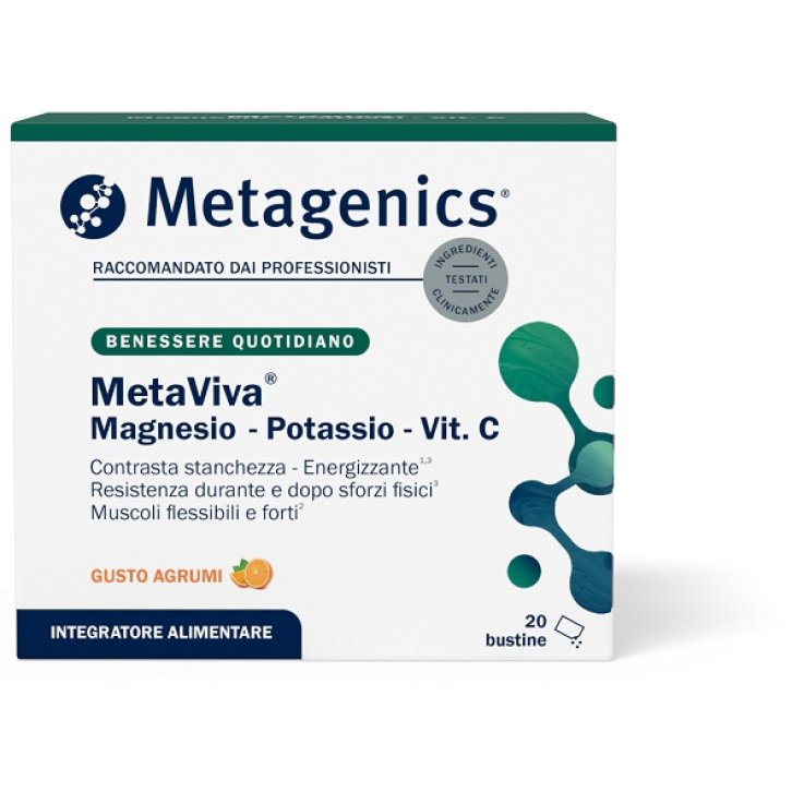METAVIVA MG/K/VIT C 20 Bust.