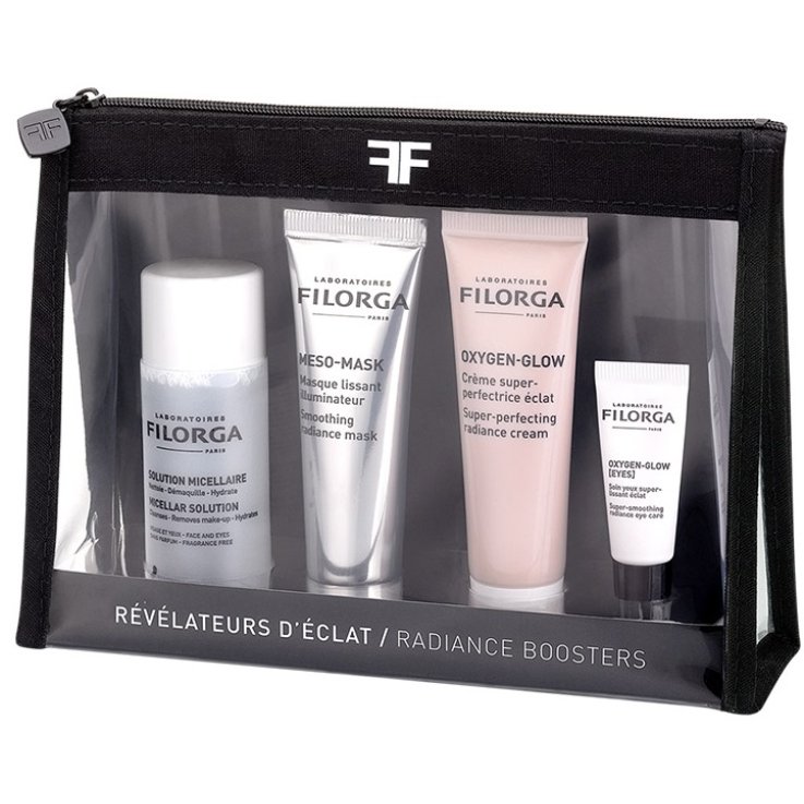 FILORGA ROUTINE KIT RADIANCE SOLUTION MICELLAIRE 50 ML + MESO MASK 30 ML + OXYGEN GLOW CREAM 30 ML + OXYGEN GLOW EYES 4ML