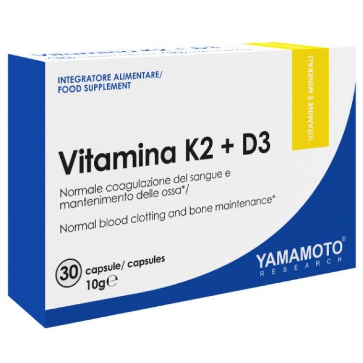 YAMAMOTO R VITAM.K2+D3 30CPS