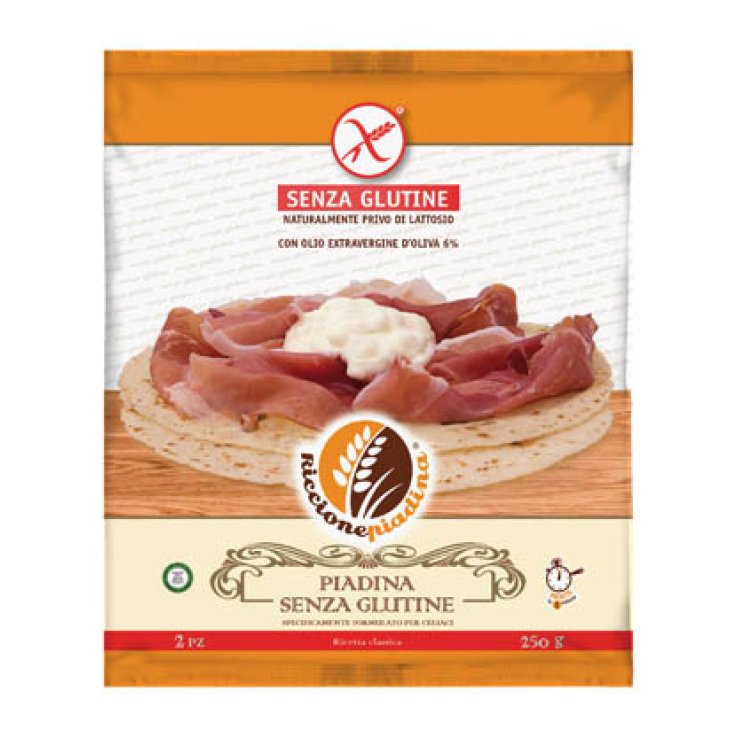 RICCIONE Piadina S/G 2pz 250g RICCIONE Piadina S/G 2pz 250g