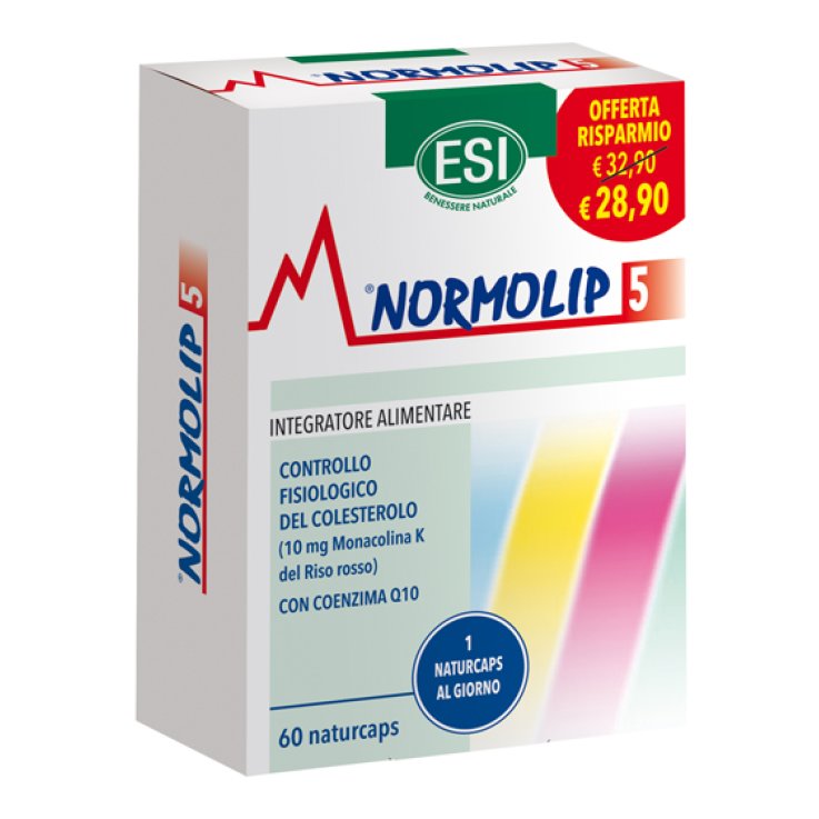 ESI NORMOLIP 5 60 NATURCAPS TAGLIO PREZZO