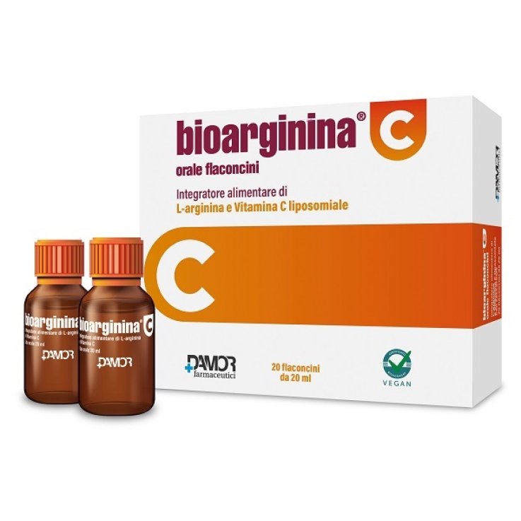BIOARGININA C ORALE 20 FLACONCINI DA 20 ML BIOARGININA C ORALE 20 FLACONCINI DA 20 ML