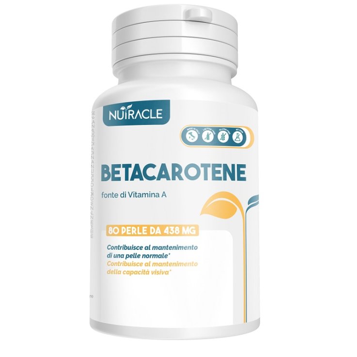 NUTRACLE Betacarotene 80 Perle NUTRACLE Betacarotene 80 Perle