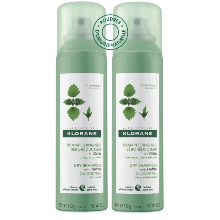 KLORANE DUO SHAMPOO SECCO ALL'ORTICA NP