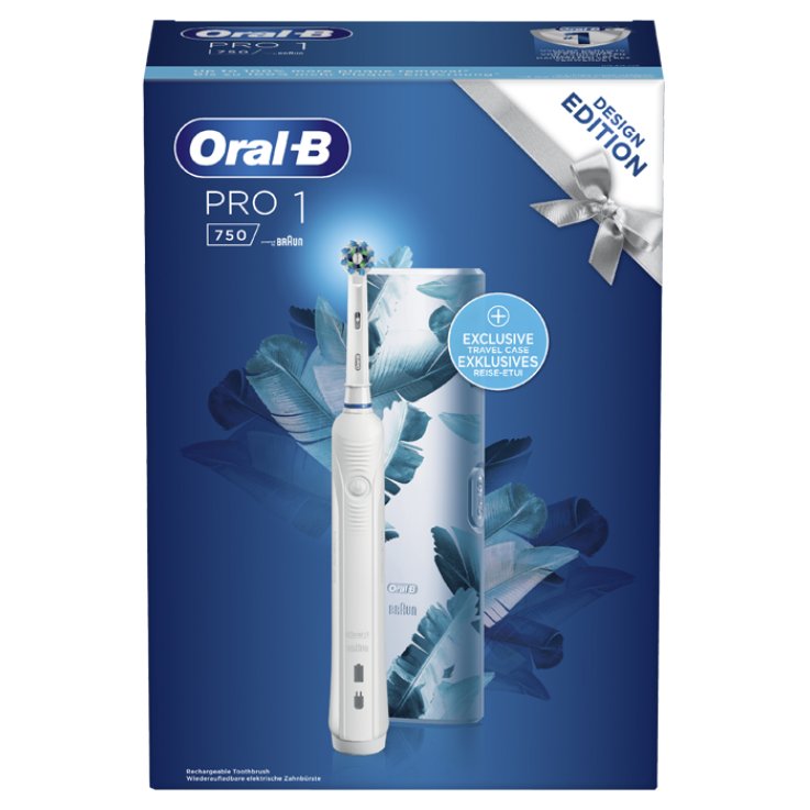 ORALB PRO1 COLOUR CROSS ACTION SPAZZOLINO ELETTRICO BIANCO