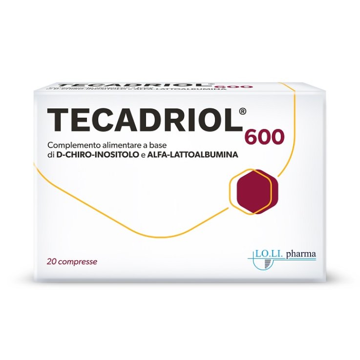 TECADRIOL 600 20 Cpr TECADRIOL 600 20 Cpr