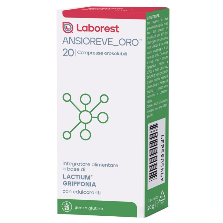 ANSIOREVE ORO 20 Cpr ANSIOREVE ORO 20 Cpr