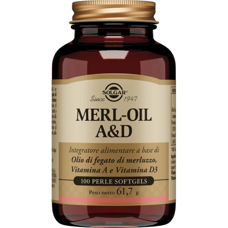 MERL-OIL A&D 100Perle SOLGAR MERL-OIL A&D 100Perle SOLGAR