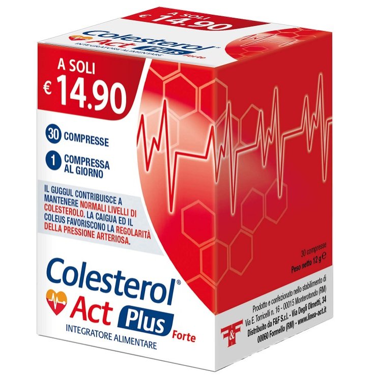 COLESTEROL ACT Plus Fte 30 Cpr COLESTEROL ACT Plus Fte 30 Cpr