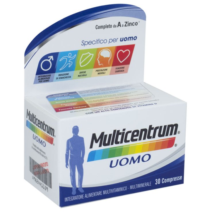 MULTICENTRUM UOMO 30 COMPRESSE