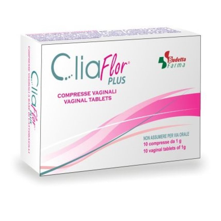 CLIAFLOR PLUS 10 COMPRESSE VAGINALI CLIAFLOR PLUS 10 COMPRESSE VAGINALI