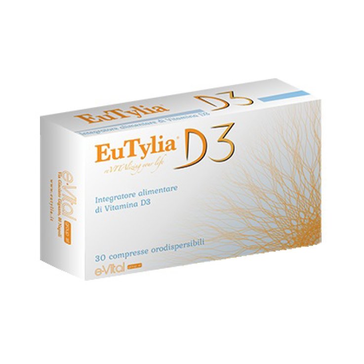 EUTYLIA D3 30 COMPRESSE ORODISPERDIBILI SENZA GLUTINE