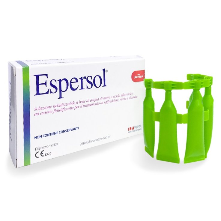 SOLUZIONE PER AEROSOL ESPERSOL 20 FIALE MONODOSE 5 ML SOLUZIONE PER AEROSOL ESPERSOL 20 FIALE MONODOSE 5 ML