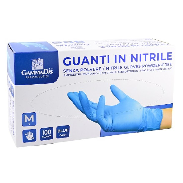 GAMMADIS Guanti Nitr.M 100pz