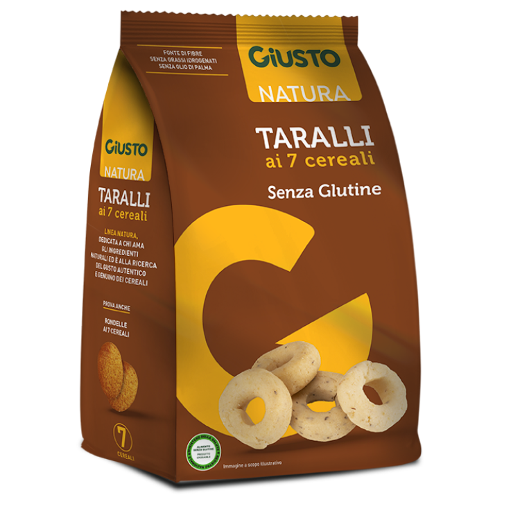 GIUSTO S/G Taralli 7 Cer.175g GIUSTO S/G Taralli 7 Cer.175g