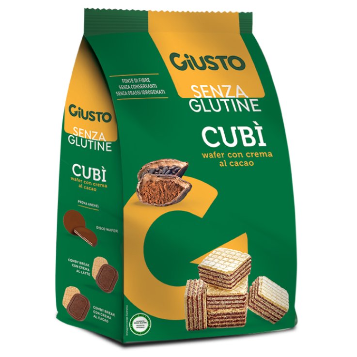 GIUSTO S/G Cubi'Wafer Cac.250g