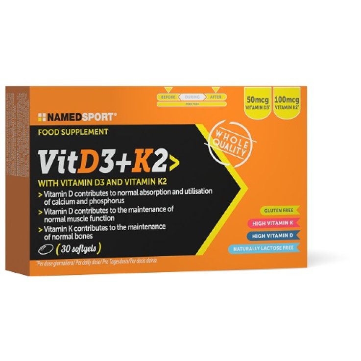 VITAMIN D3+K2 30SoftGels VITAMIN D3+K2 30SoftGels