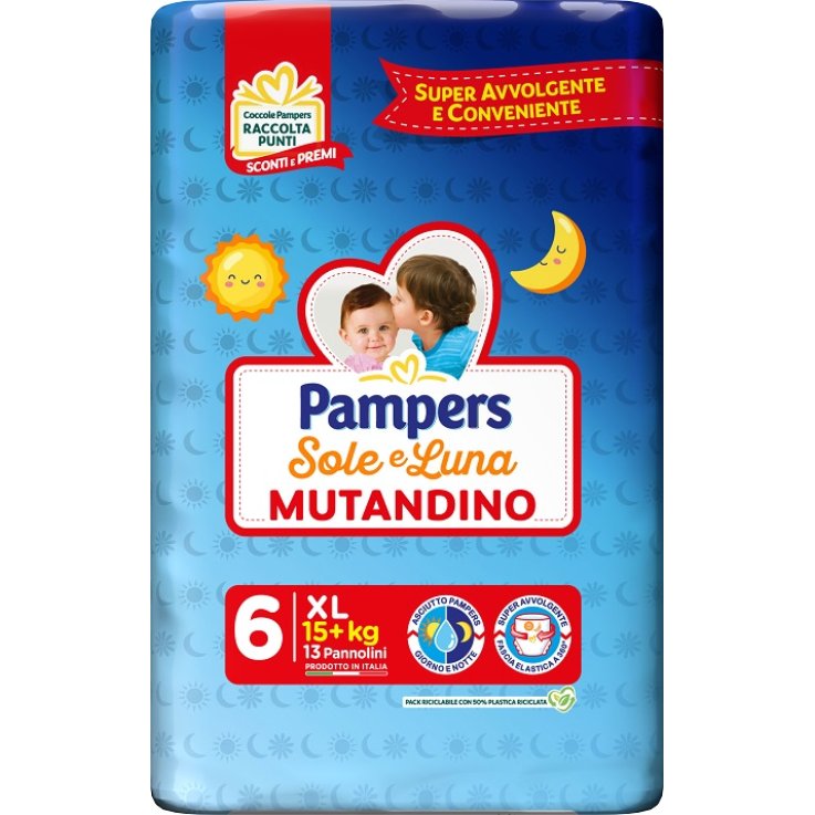 SOLEeLUNA Mutand.6 XL(15+)13pz SOLEeLUNA Mutand.6 XL(15+)13pz