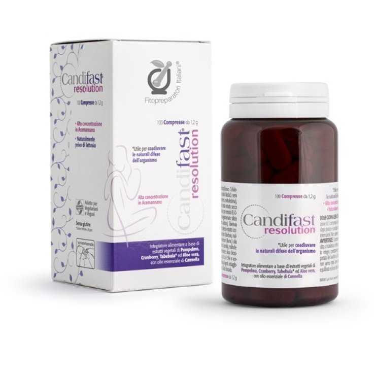 FITOPREPARATORI ITALIANI CANDIFAST RESOLUTION 100 COMPRESSE