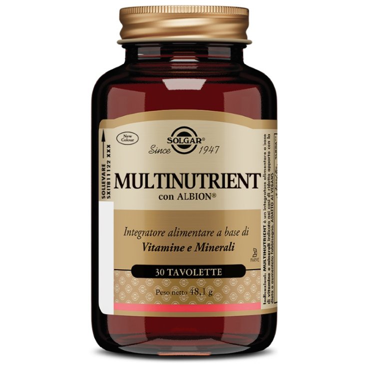 MULTINUTRIENT 30 Tav.SOLGAR MULTINUTRIENT 30 Tav.SOLGAR