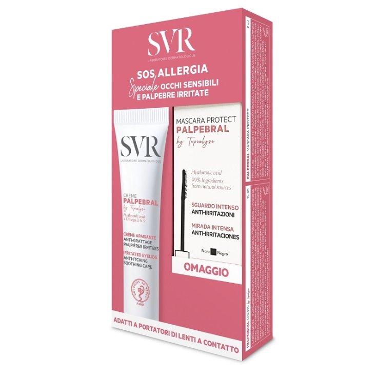 TOPIALYSE PALPEBRAL SET OCCHI SENSIBILI 1 PALPEBRAL CREME 15ML + 1 PALPEBRAL MASCARA PROTECT