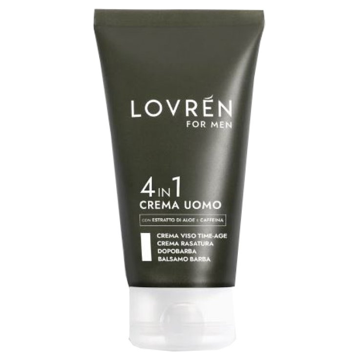 LOVREN MEN 4 IN 1 50 ML - Crema Uomo viso e barba