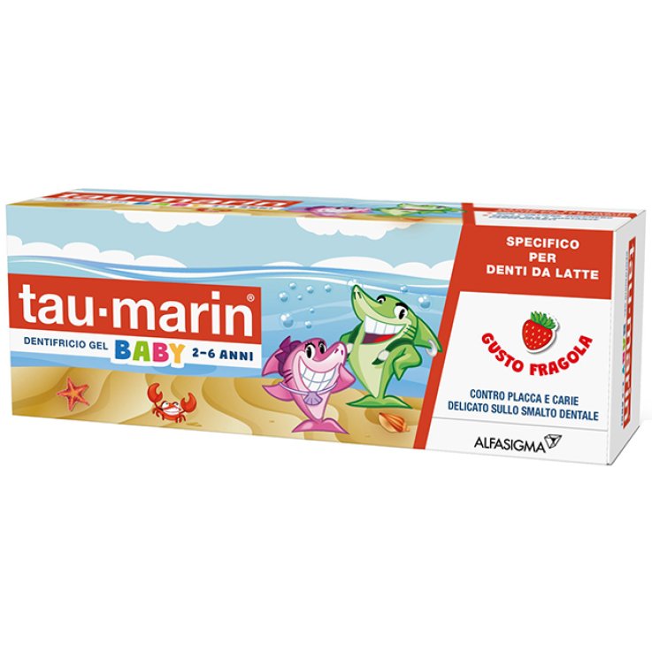 TAU MARIN DENTIFRICIO GEL BABY 2-6 ANNI 50 ML GUSTO FRAGOLA TAU MARIN DENTIFRICIO GEL BABY 2-6 ANNI 50 ML GUSTO FRAGOLA