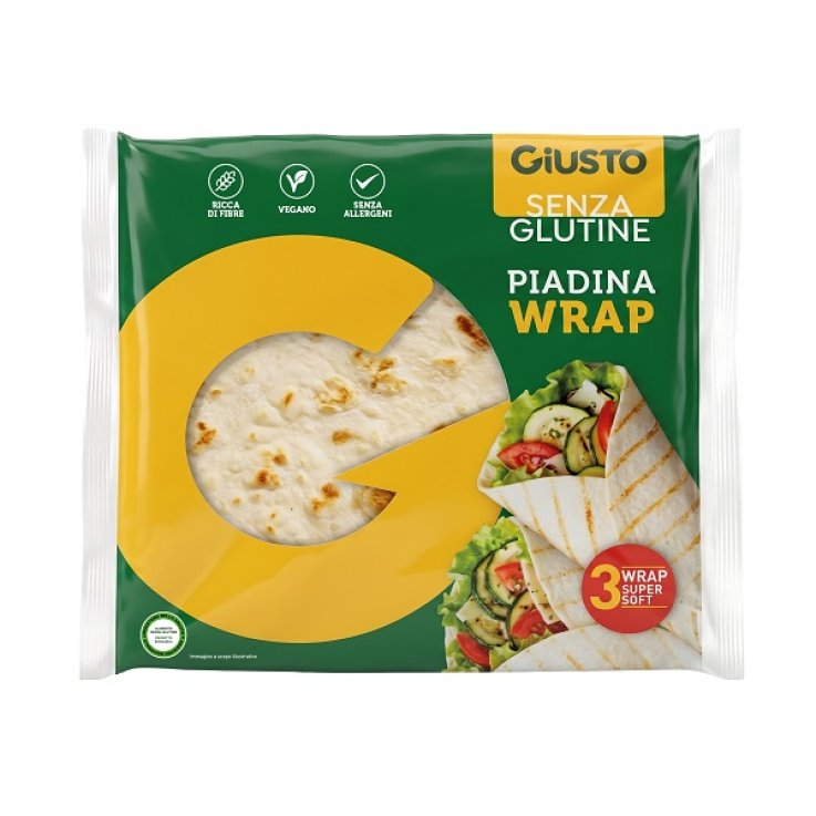 GIUSTO S/G Wrap Avena 3x56g