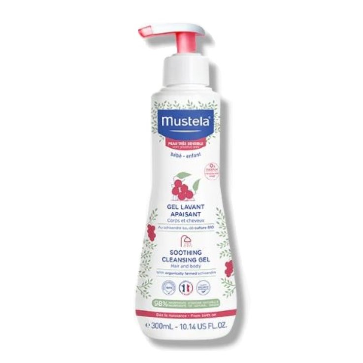 MUSTELA Gel Det.Len.P-S 300ml MUSTELA Gel Det.Len.P-S 300ml