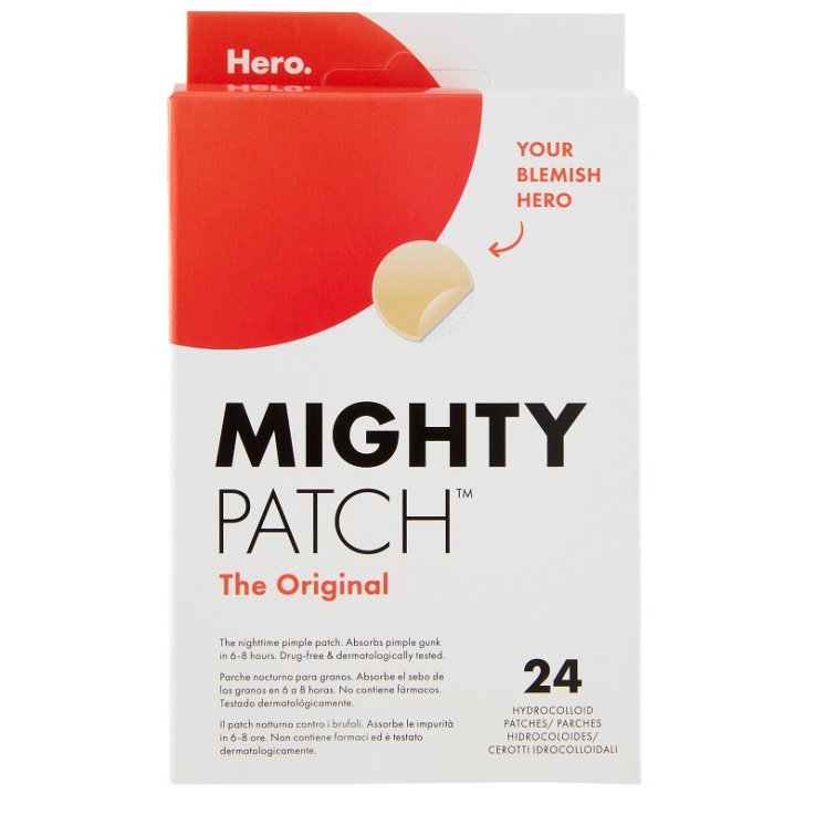 CEROTTO IDROCOLLOIDALE ANTIACNE HERO MIGHTY PATCH THE ORIGINAL 24 PEZZI