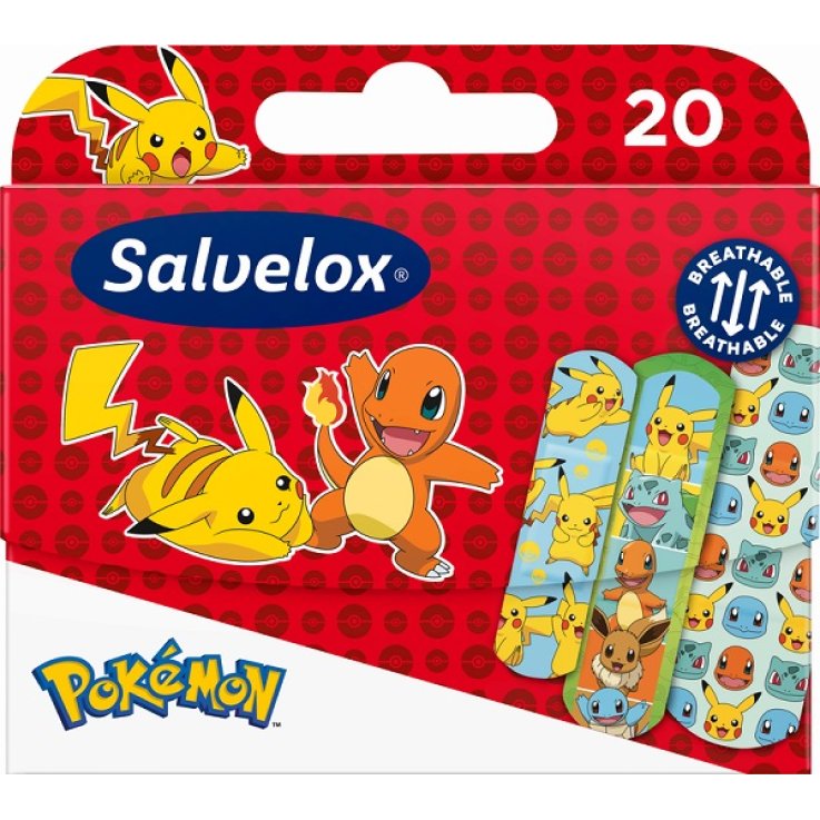 CEROTTO SALVELOX POKEMON 20 PEZZI