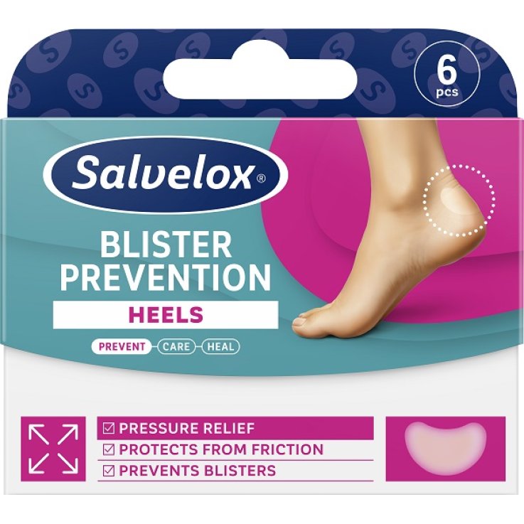 CEROTTO VESCICHE SALVELOX PREVENTION HEELS BLISTER 6 PEZZI